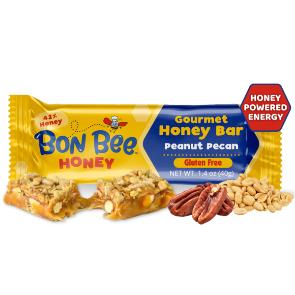 Bon Bee Peanut Pecan Gourmet Honey Bar Same-Day Delivery or Pickup