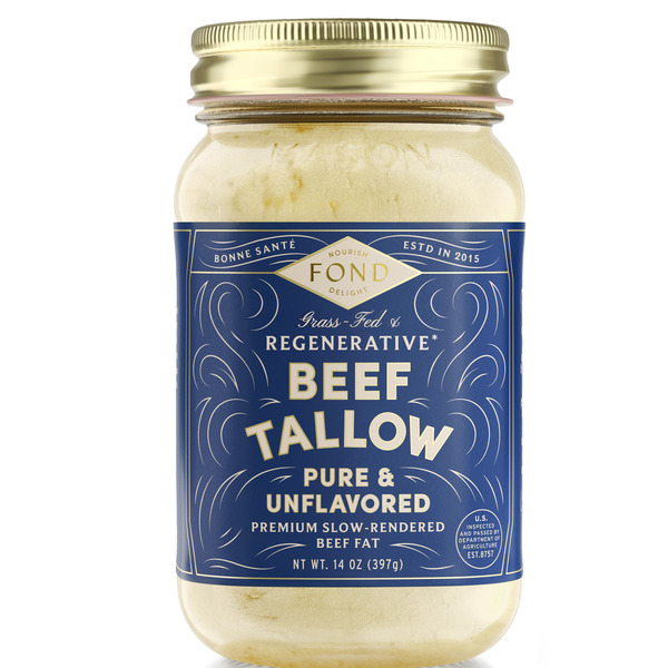 FOND Beef Tallow Pure and Unflavored