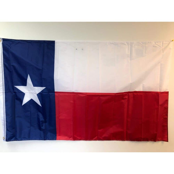 Seasonal Designs 3 Ft. X 5 Ft. Nylon Texas State Flag