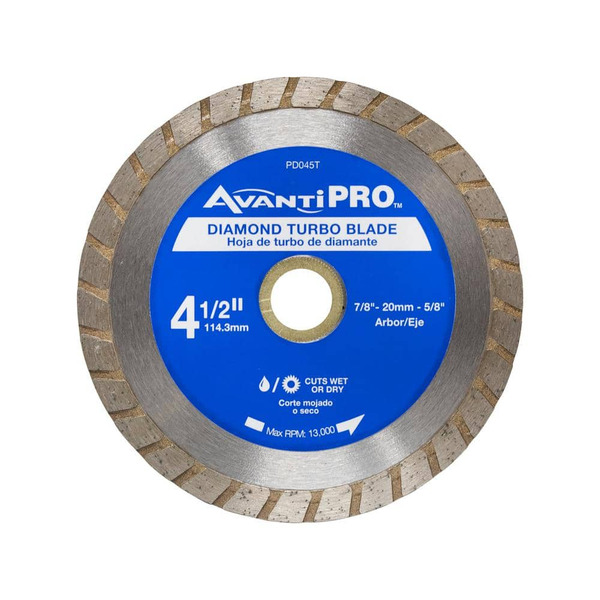 Avanti Pro 4-1/2 In. Turbo Diamond Blade