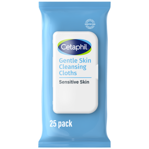 Cetaphil Gentle Skin Cleansing Cloths - 25 ct