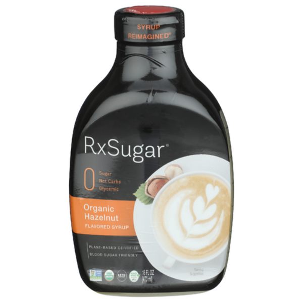 Rxsugar Organic Hazelnut Syrup Same-Day Delivery or Pickup