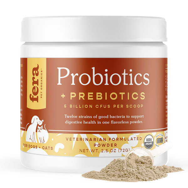 Fera Pets Probiotics + Prebiotics, for Dogs + Cats