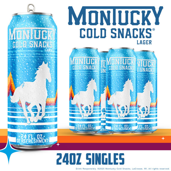 Montucky Cold Snacks American Lager, 4.1% ABV Same-Day Delivery or