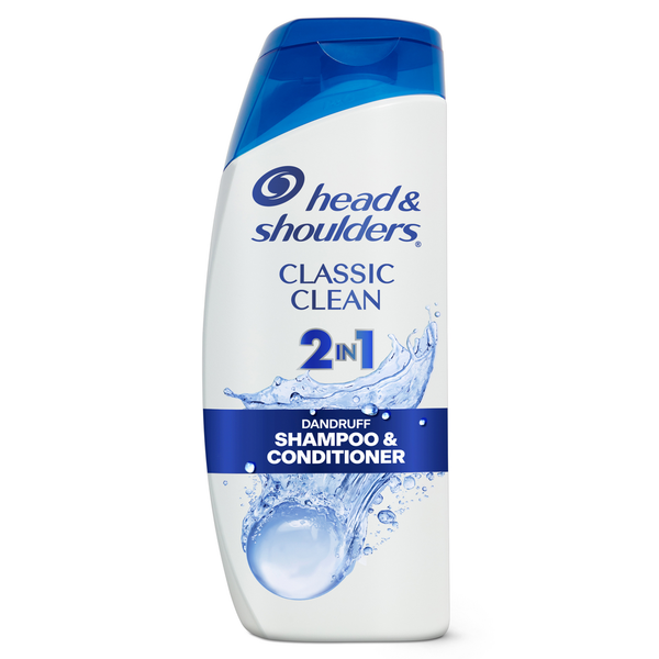 Head & Shoulders 2 in 1 Dandruff Shampoo and Conditioner, Classic Clean - 20.7 fl oz