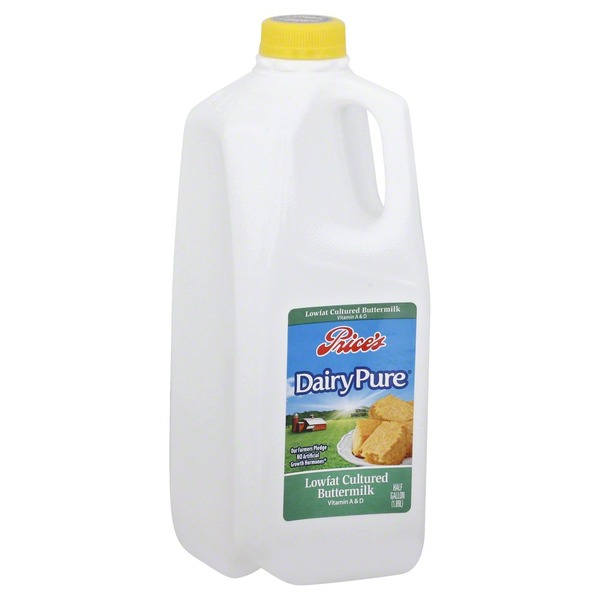 Prices Buttermilk, Dairy Pure, Cultured, Lowfat, Jug (0.5 gal) Instacart