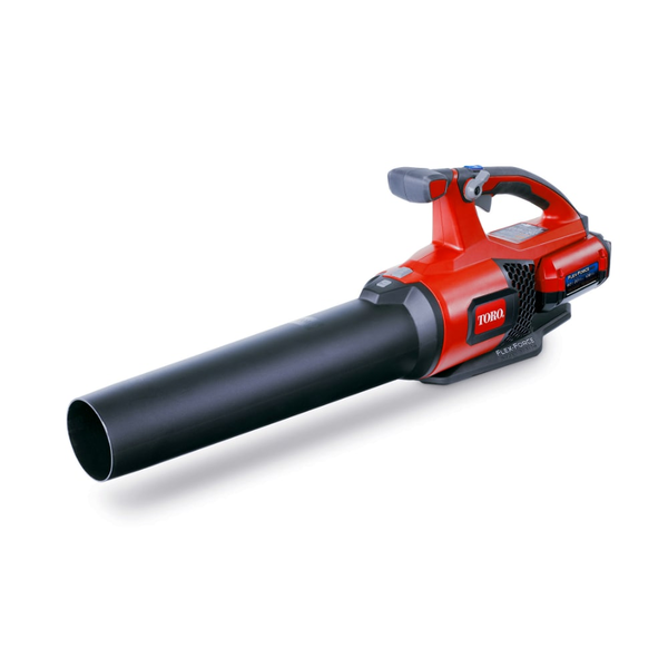 Toro Flex-Force 60-volt 565-CFM 110-MPH Battery Handheld Leaf Blower 2 Ah Battery Included Charger Included