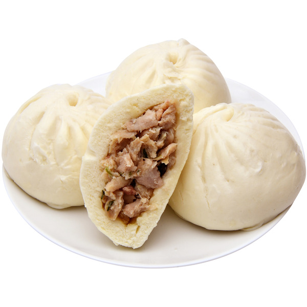 Steamed Pork & Vegetable Bun