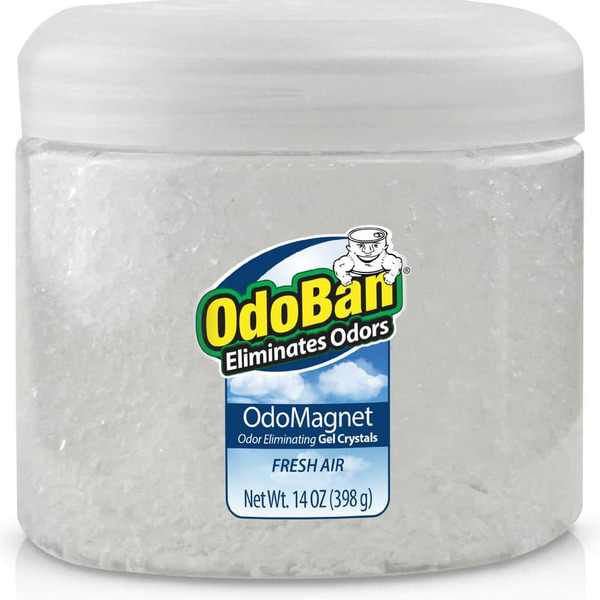 Odoban 14 Oz. Odomagnet Odor Removing Gel Crystals, Odor Absorber And Air Freshener With Odor Eliminating Gel, Fresh Air Scent