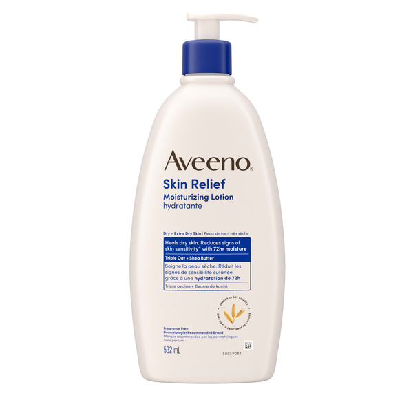 Aveeno Skin Relief Moisturizing Lotion Fragrance Free Same-Day