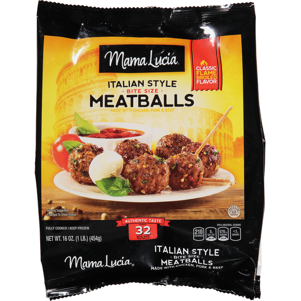 Mama Lucia Italian-Style Mini Meatballs Same-Day Delivery or