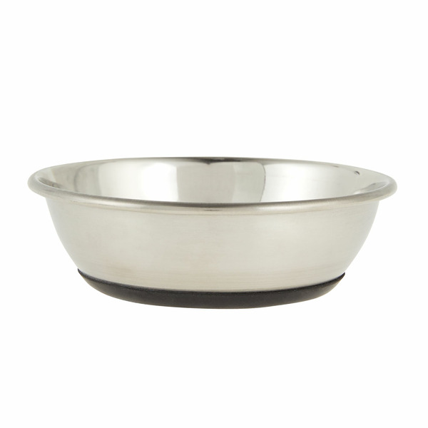 Whisker City Stainless Steel Selecta Cat Bowl - Silver