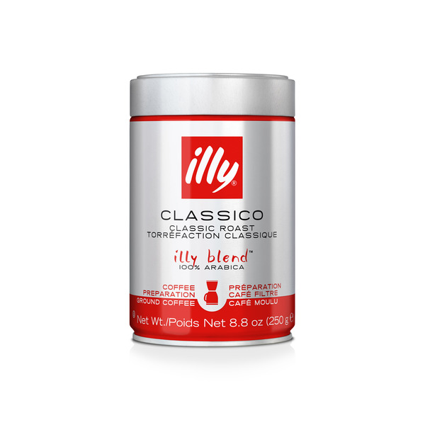 illy Ground Drip Coffee, Classico Medium Roast
