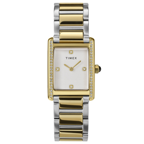 Timex Silver-Tone Dial Ladies Watch