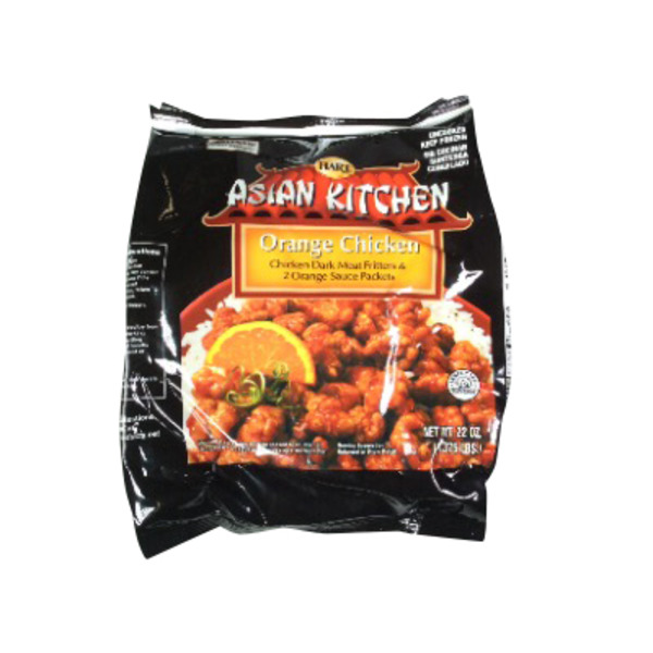 Hart Asian Kitchen Orange Chicken Dark Meat Fritters & Orange Sauce Packets