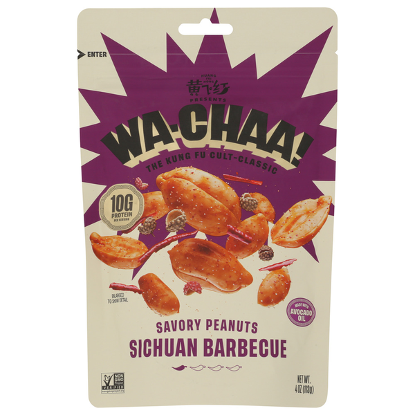 Wa-Chaa Sichuan Barbeque Savory Peanuts Same-Day Delivery or