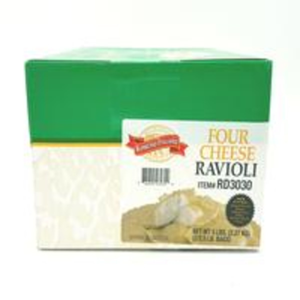 Frozen Supremo Italiano - Four Cheese Round Ravioli - 5 lbs