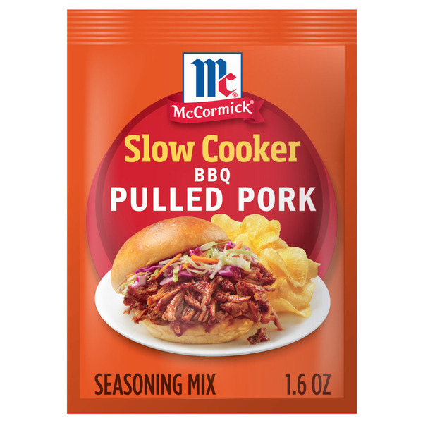 McCormick® Slow Cooker Barbecue Pulled Pork Seasoning Mix
