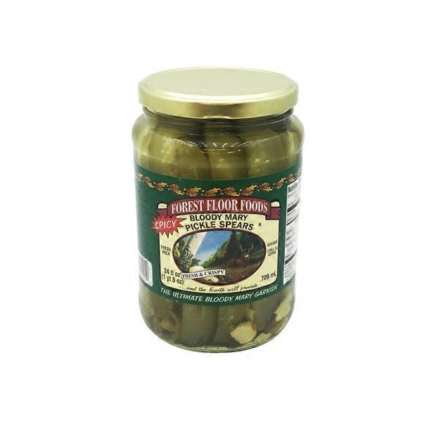 Forest Floor Foods Bloody Mary Pickles 24 Fl Oz Instacart