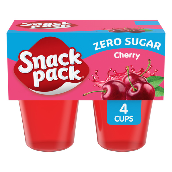 Snack Pack Zero Sugar Cherry Flavored Juicy Gels Same-Day Delivery