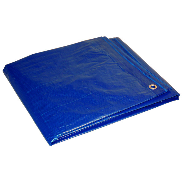 Dry Top Medium Duty Poly Tarp, 9 x 12 ft - Blue