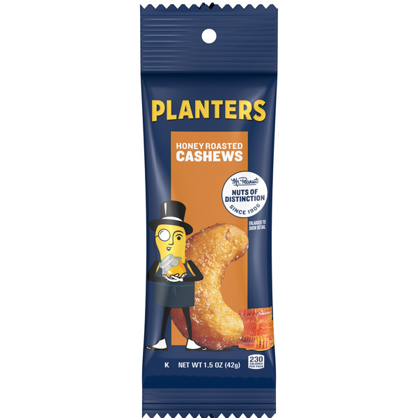 Planters Tube Nuts Honey Roasted, 1.5 OZ Same-Day Delivery