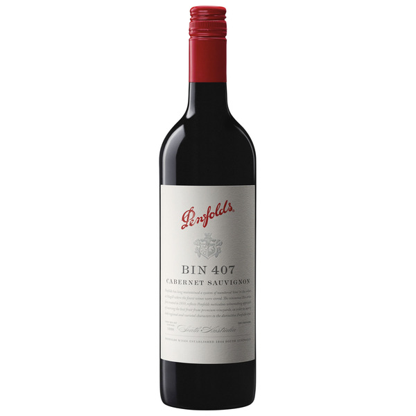 Penfolds Bin 407 Cabernet Sauvignon Same-Day Delivery | Binny's