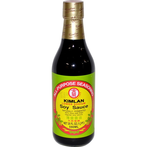 Kimlan Soy Sauce, Lower Sodium