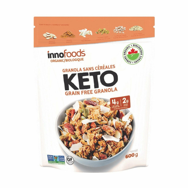 InnoFoods Organic Grain Free Keto Granola