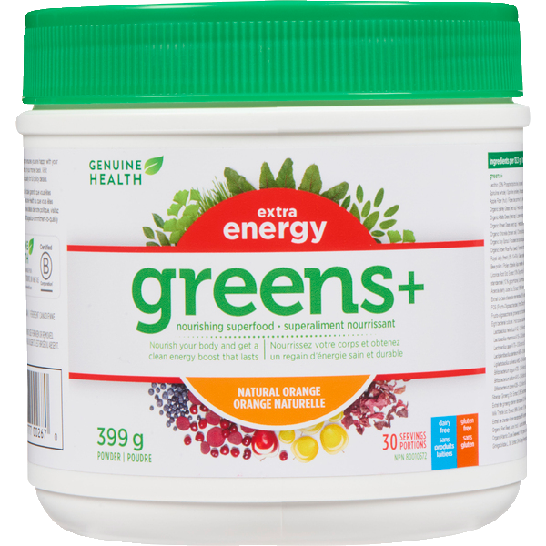 Mieux Professional グリーンクレイ500g Genuine Health Greens Plus Extra Energy Orange Powder Same-Day