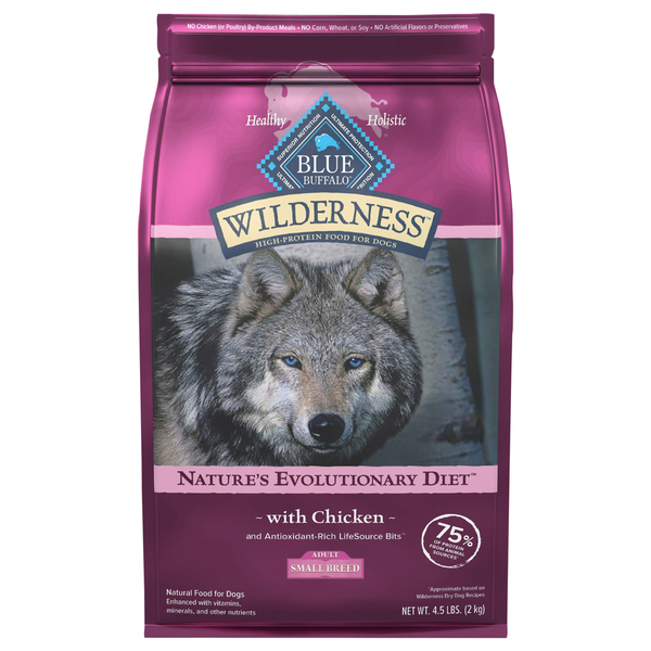 Blue Buffalo Nature's Evolutionary Diet Small Breed Natural Adult Chicken Food for Dogs