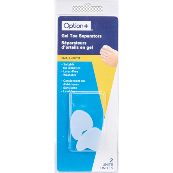 OPTION+ Toe Separators, S-M Same-Day Delivery | Rexall