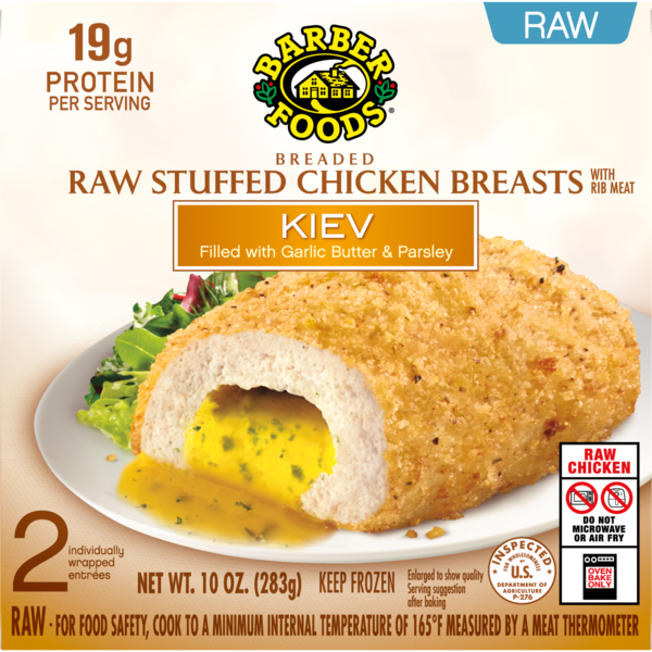 Barber Foods Stuffed Chicken Breasts Kiev Same-Day Delivery or