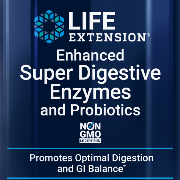 Life Extension Enhanced Super Digestive Enzymes and Probiotics