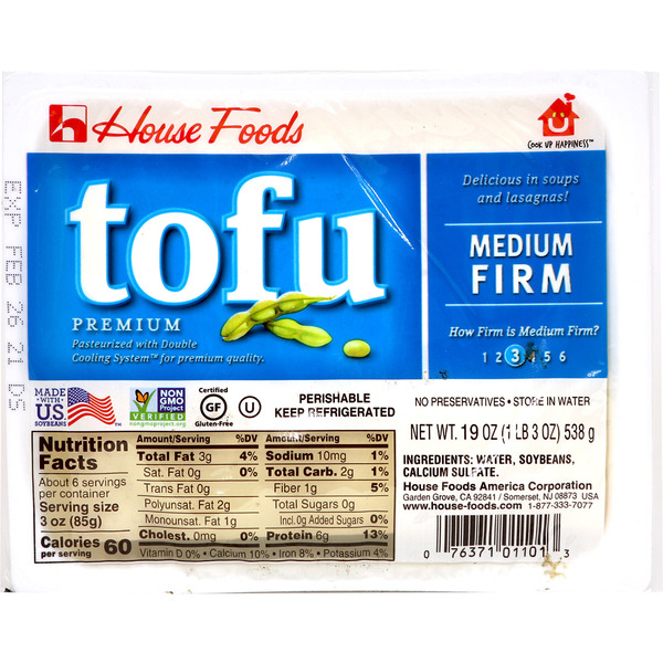 House Foods Medium Tofu
