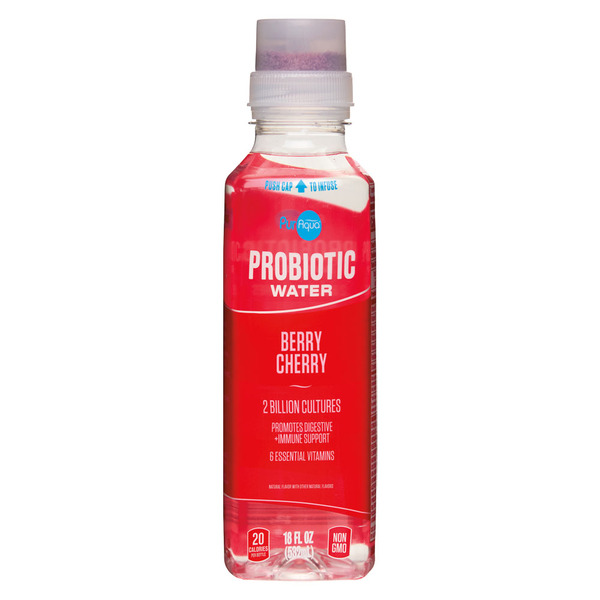 PurAqua Berry Cherry Probiotic Water