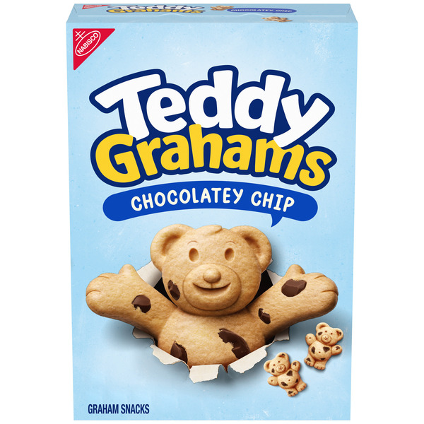 TEDDY GRAHAMS Teddy Grahams Chocolatey Chip Graham Snacks