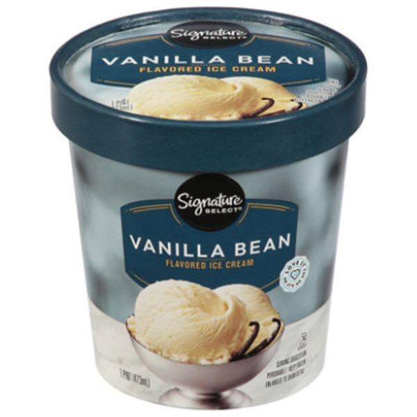 Signature SELECT Vanilla Bean Flavored Ice Cream