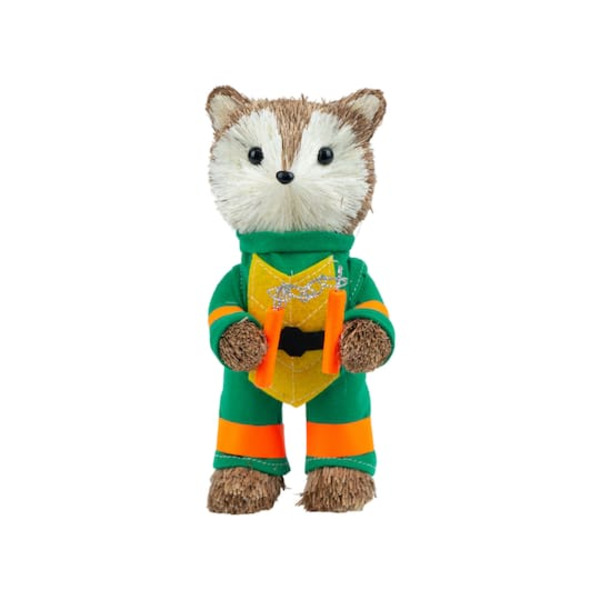 Ashland Fox in Turtle Costume Natural Decorative Animal Figure