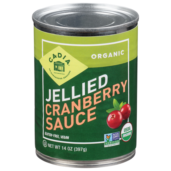 CADIA Cranberry Sauce, Organic, Jellied Same-Day Delivery or