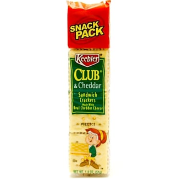 Keebler - Club & Cheddar Sandwich Cracker - 1.8 Oz