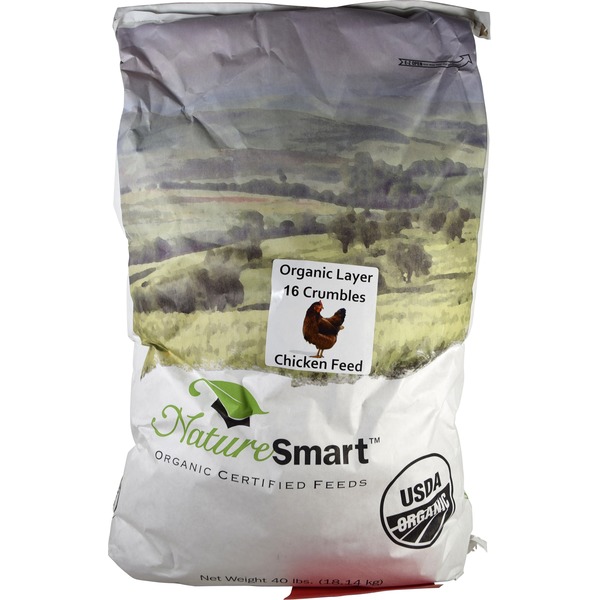 Nature Smart Organic 16 Layer Complete Chicken Feed (40 lb) from Costco