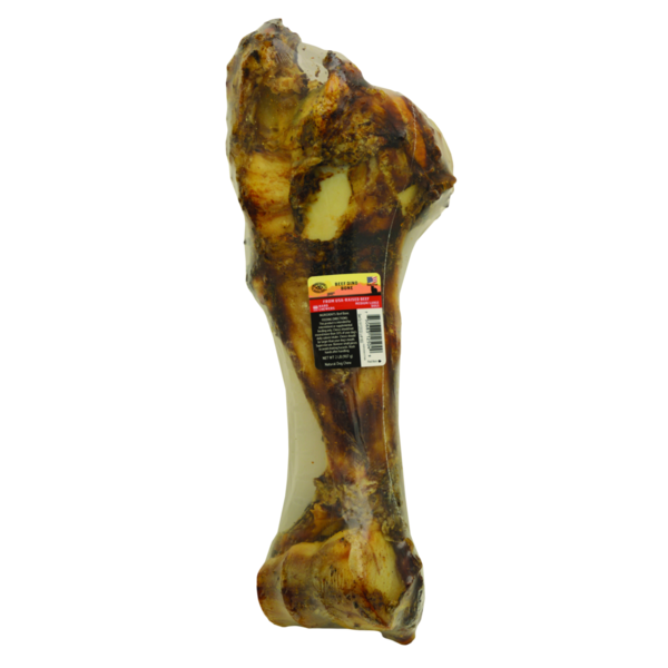 Wixom Ranch Natural Chews Beef Marrow Bone Individual Dog Treats