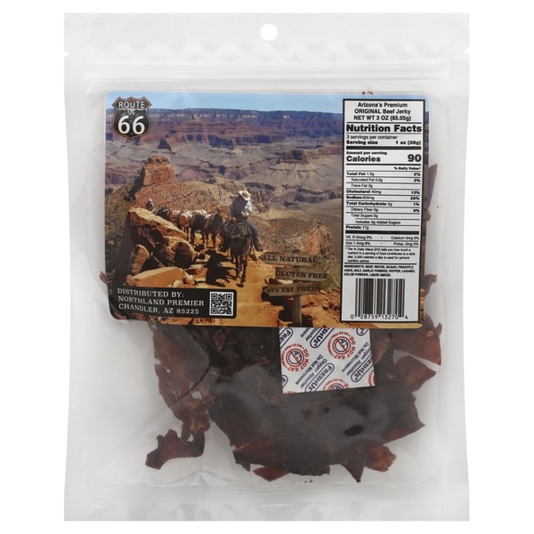 Arizona's Premium Beef Jerky, Original (3 oz) Instacart