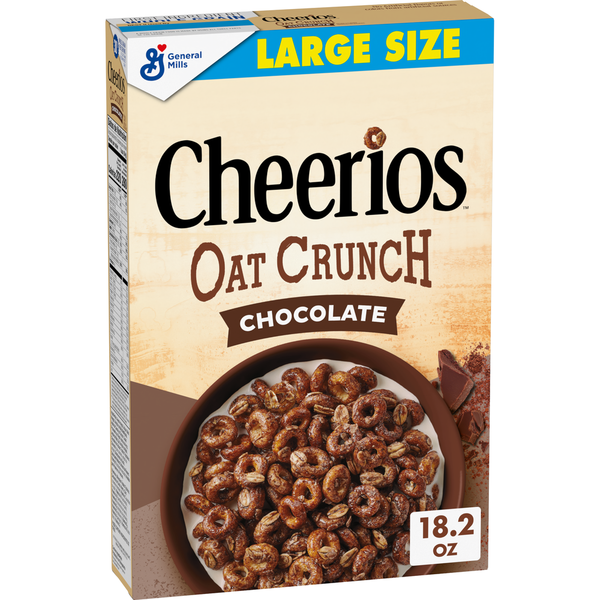 Cheerios Oat Crunch Chocolate Large Size Cereal