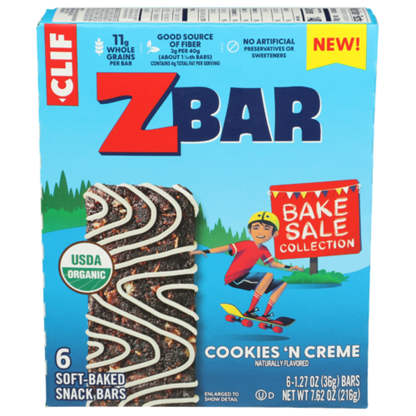 Clif Kid Cookies & Cream Z Bar 6 Pack Same-Day Delivery or Pickup