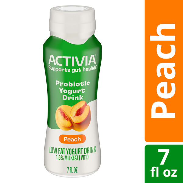 Activia Peach Probiotic Dairy Drink
