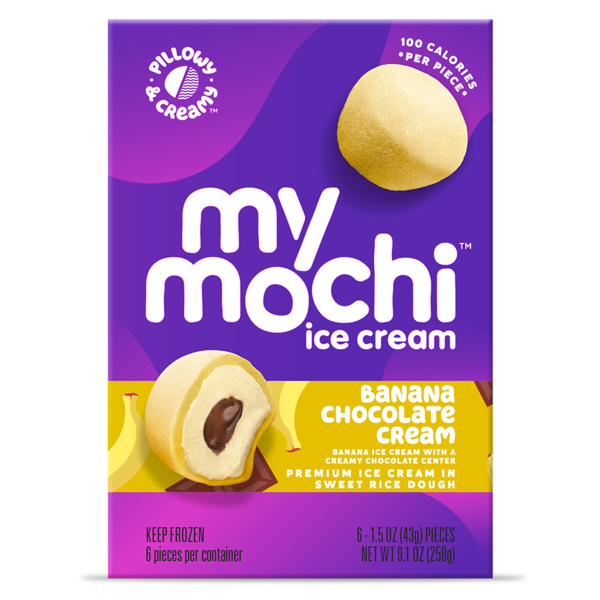 My/Mochi Banana Chocolate Cream Mochi Ice Cream Same-Day Delivery