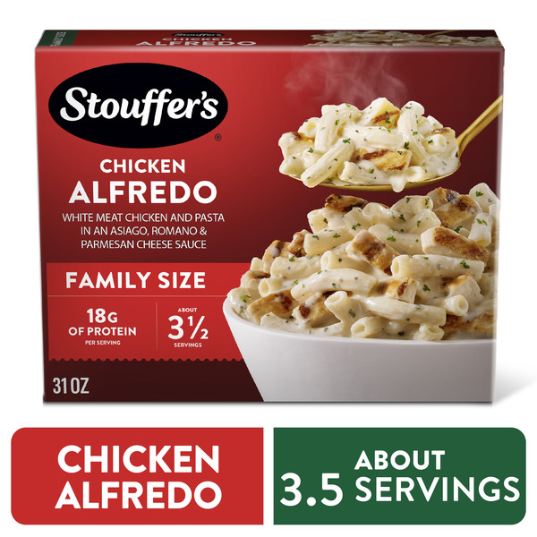 Stouffer's Chicken Alfredo Pasta Family Size Frozen Chicken Pasta Frozen Dinners