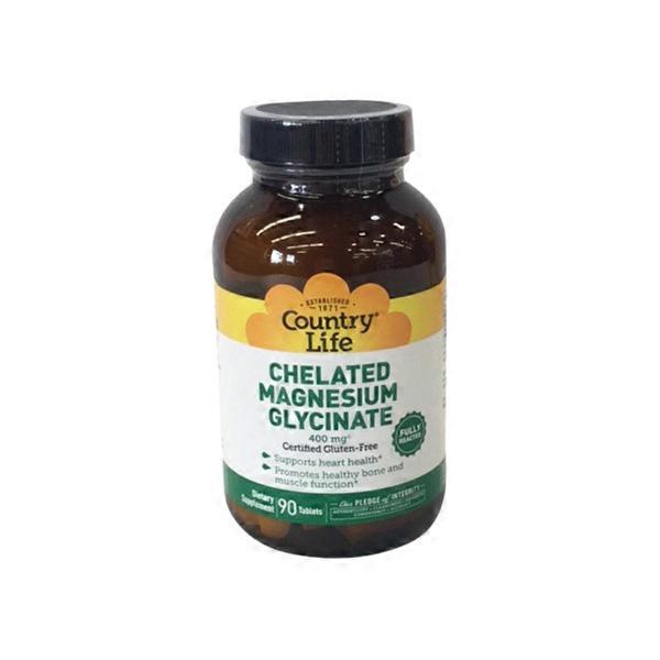 Country Life Chelated Magnesium Glycinate Dietary Supplement (90 ct) Instacart